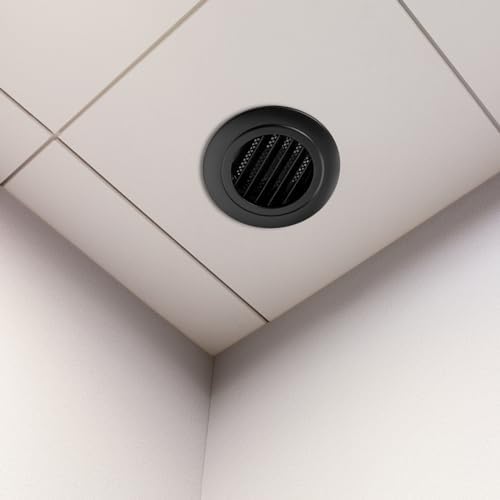VIHOSE 4 Inch Round Soffit Vents ABS Plastic