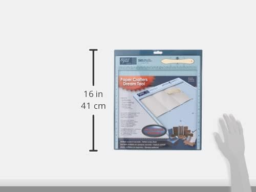 Scor-Pal Scoring Board, 12" x 12", 1/8" Space Grooves, Measuring and Scoring Tool for Card Making, Envelopes, Boxes, and Paper Crafts