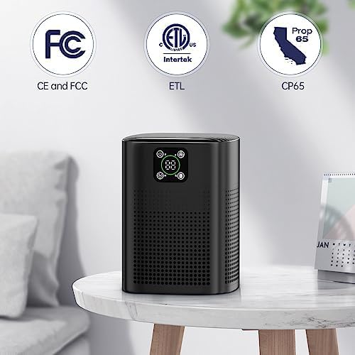 Air Purifiers for pets- Honeyuan H13 HEPA Air Purifier for home, Large Room