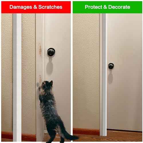 Frychee Wall Corner Protector, Walls Edge Protector,Self-Adhesive Wall Corner Guards,PVC Double Side Edge Protector, Furniture Stairs Guard (2, 2.5x90cm/0.98x35.4in)