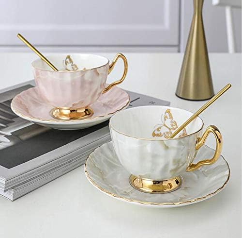 Bone China Cup and Saucer Set- Butterfly and Elegance