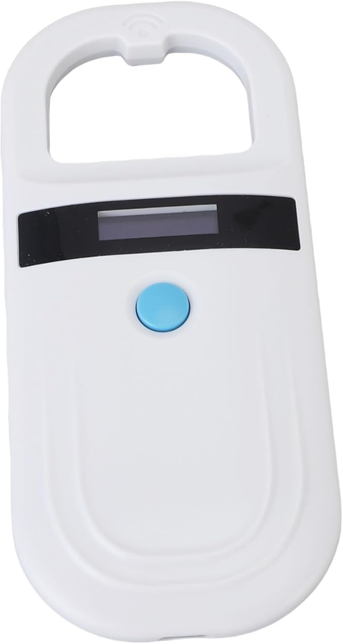 Zunate Microchip Scanner for Pets, Handheld Animal Tag Reader Supports EMID FDX B with Bluetooth Data Transfer and 1000 Record Memory for Cats Dogs and Livestock (Style 1)