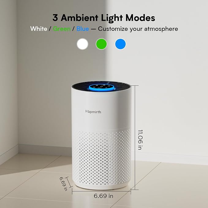 Upgraded Air Purifiers for Bedroom & Home