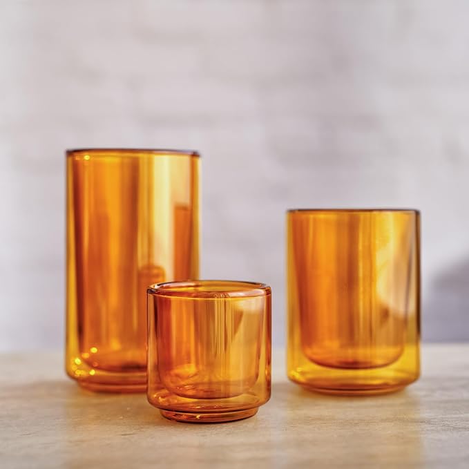 Terra Kaffe Marigold Picco Espresso Glasses - 3 oz