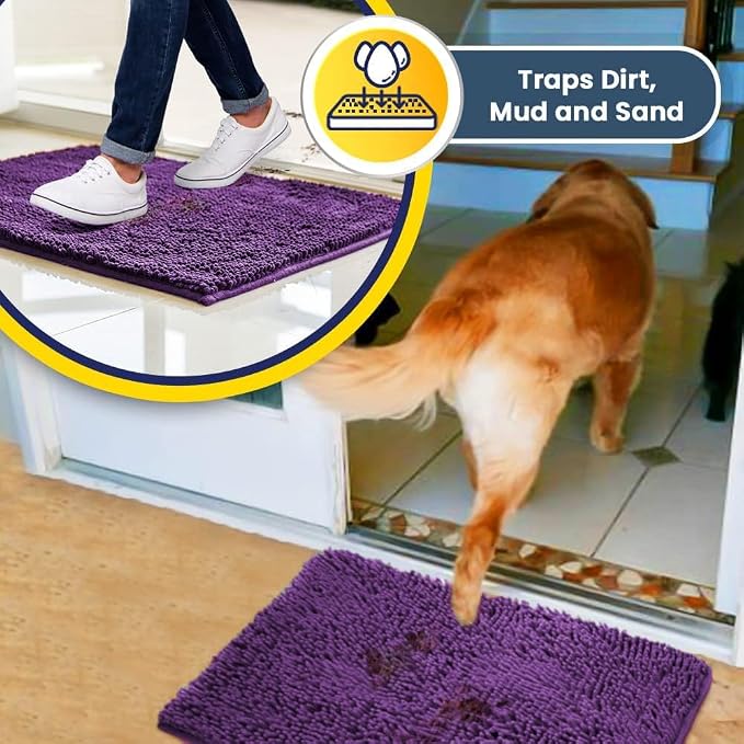 Muddy Mat® | Super Water Absorbent Door Mat Indoor, Microfiber Quick Dry