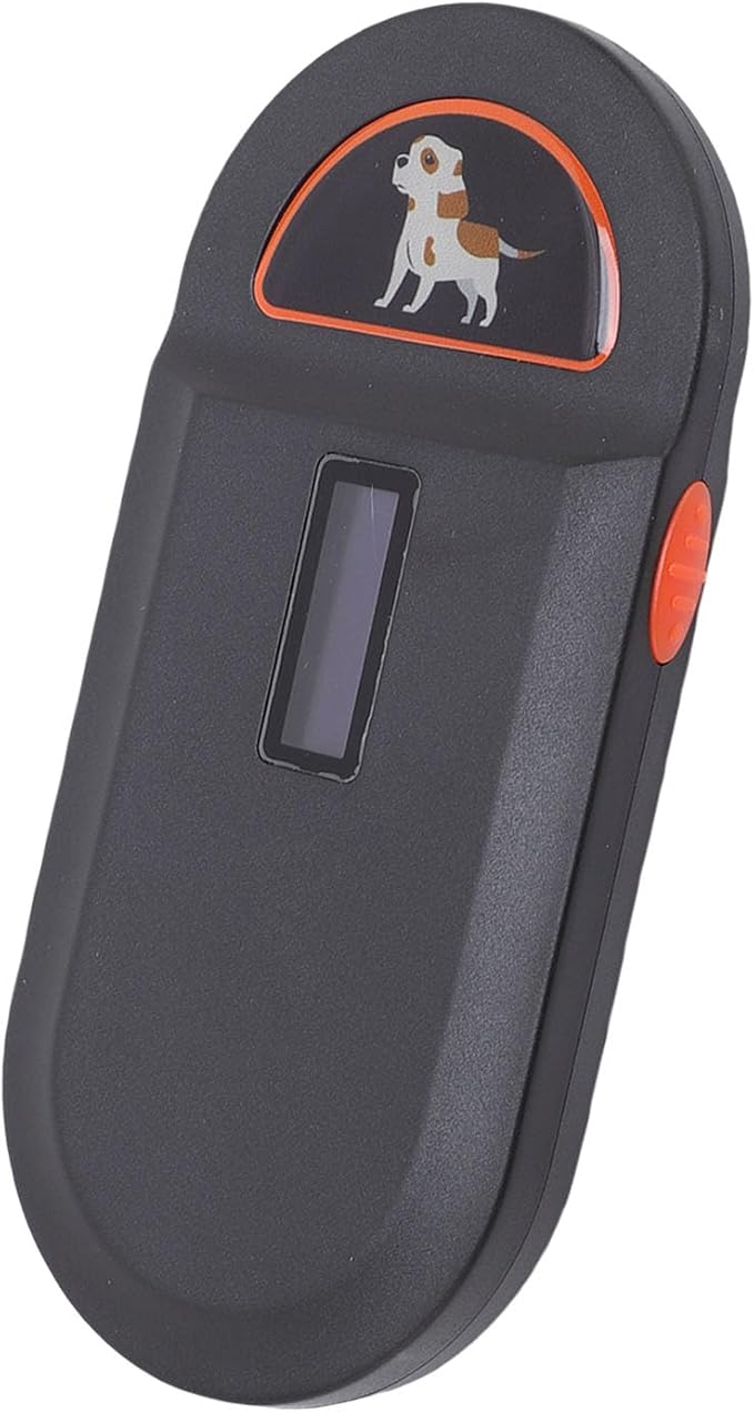 Alomejor Alomejor LongLasting Charging Pet Chip Scanner, Reader Rechargeable Portable Animal Tag Scanner with Clear Display Support for FDX B EMID ISO11784/85, Bright Display, Wide Application,