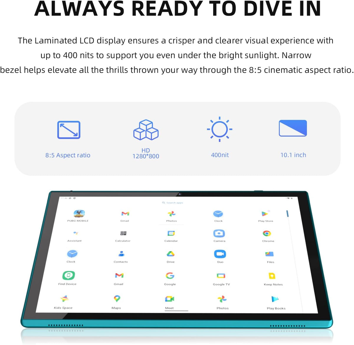 10 inch Tablet with Keyboard 2 in 1 Tablet Android 15 Tablets Include Case Mouse Stylus 6000mAh battery 8GB+32GB Support 1024GB Expandable 10.1" Tableta, 2MP+8MP Dual Camera WiFi-6 Bluetooth Tablets