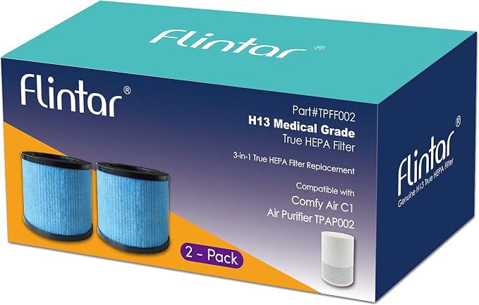 Flintar TPAP002 Replacement Filters, Compatible