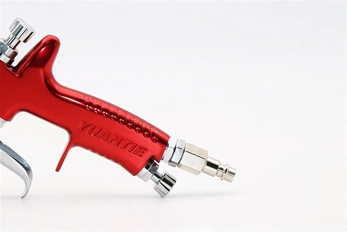 M5RU Sand Blaster Gun Kit Spray Gun Air Regulator Gauge+in-line Water Trap
