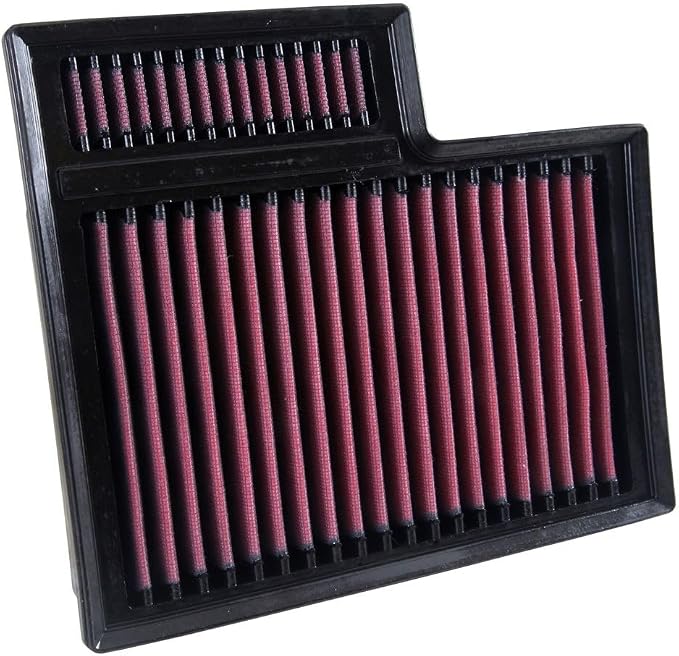 K&N High-Flow Original Lifetime Engine Air Filter: Increase Power: Premium