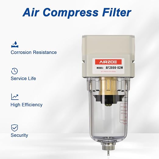 AIRZOE 1/4" NPT Air Dryer for Compressor