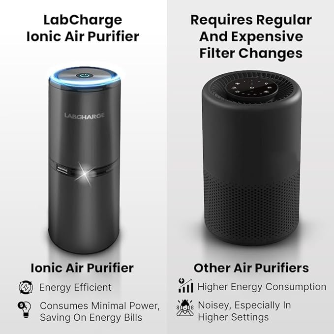 LabCharge Small Ionic Air Purifier