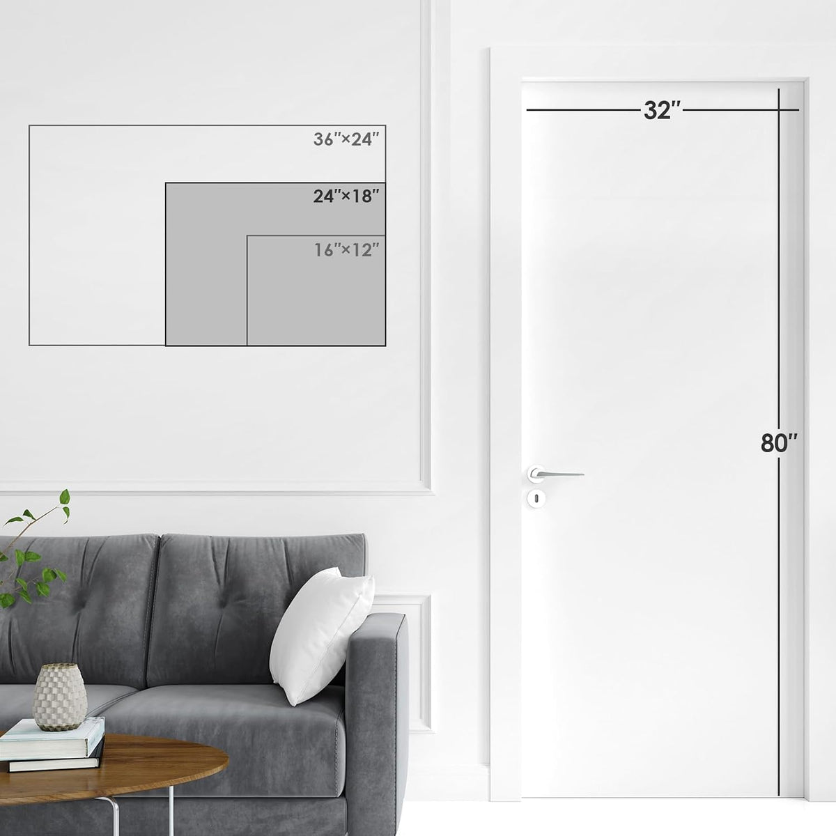 ARCOBIS Cork Board White Board Combo