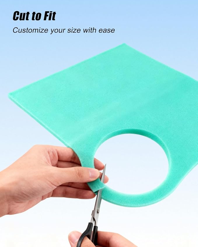 Foam Air Filter Material Sheet Fit