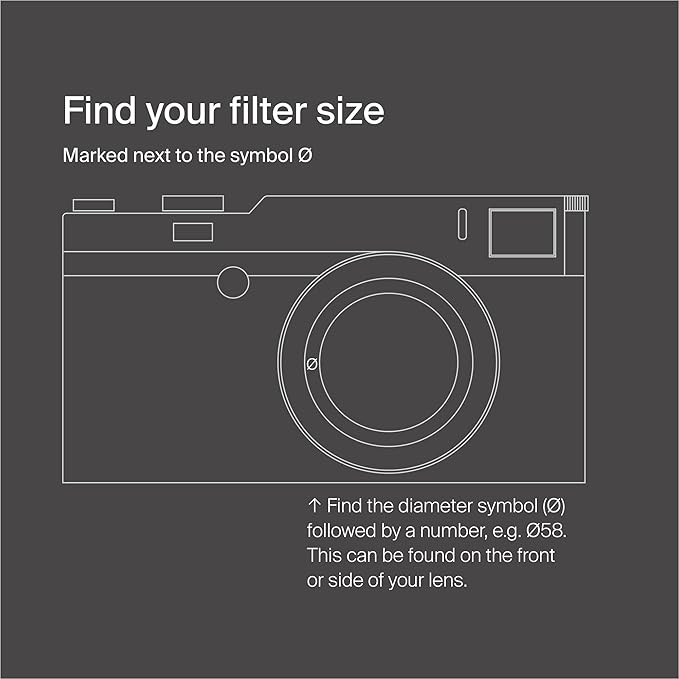 Urth 55mm Magnetic Ethereal Black Mist ½ Diffusion Lens Filter — Cinematic