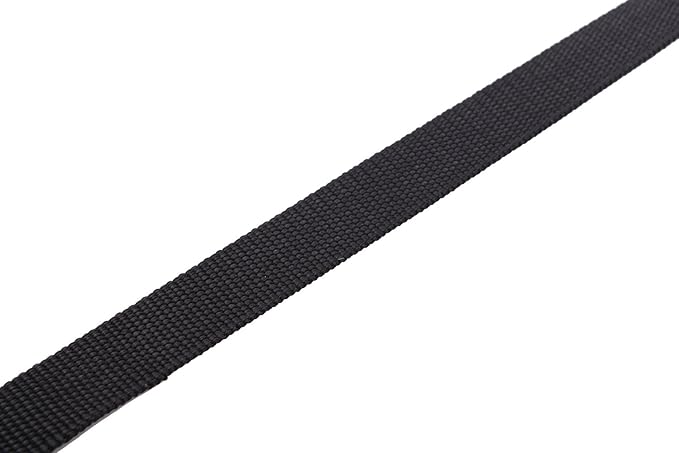 Adjustable Nylon Dog Collar, pet Collar 1 Inch 3/4 Inch 5/8 Inch Wide, for Large Medium Small Dogs(3/4 Inch,Black)