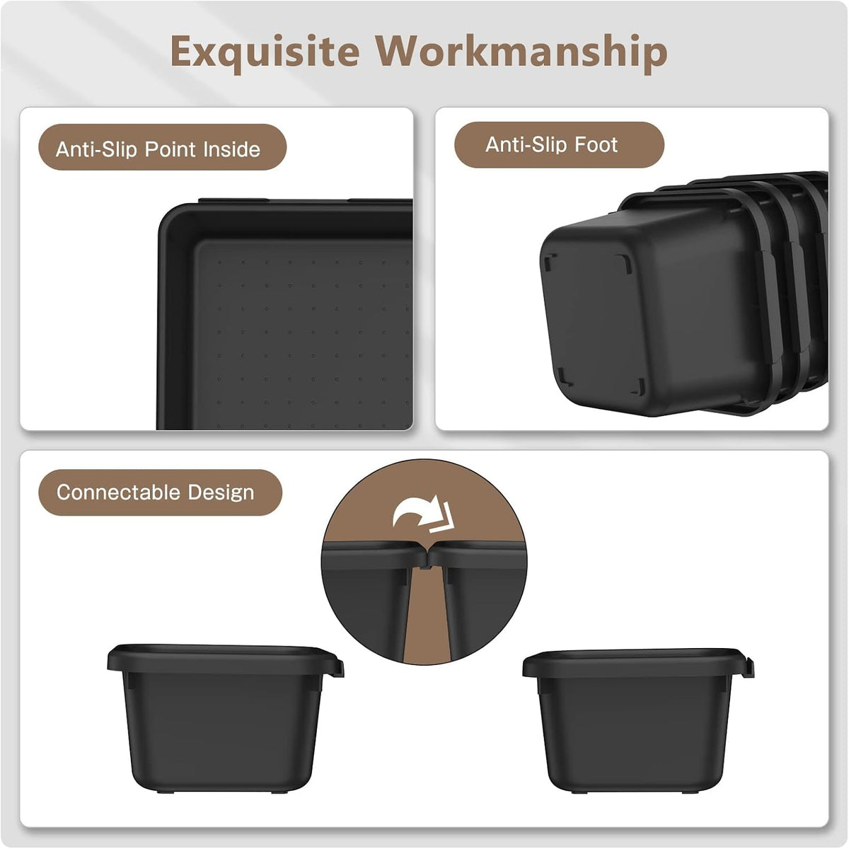 A-LUGEIγπ³π¬pcs π²π¦πΆππ²γ Tool Box Organizer and Storage drawer organizer