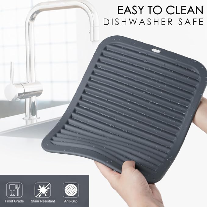 4 PCS Silicone Trivet for Hot Dishes, Silicone Hot Pads Trivets Mat for Hot