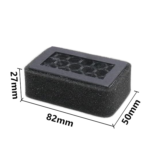 2Pcs Air Filter Replacement for Bambu Lab X1/X1c/X1E/P1/P1SC/P1S Combo 3D