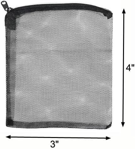 AQUANEAT 10pcs Aquarium Filter Media Bags, Fish Tank Coarse Mesh Bags