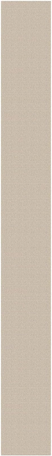 KOZYFLY Braided 2x18 Runners Rugs