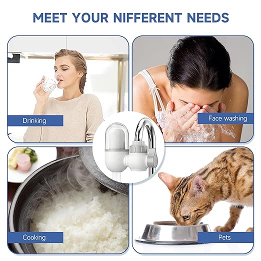 Sinks-Mounted faucetfilterefficientwaterpurificationsystemeffectivelyremovesunpl
