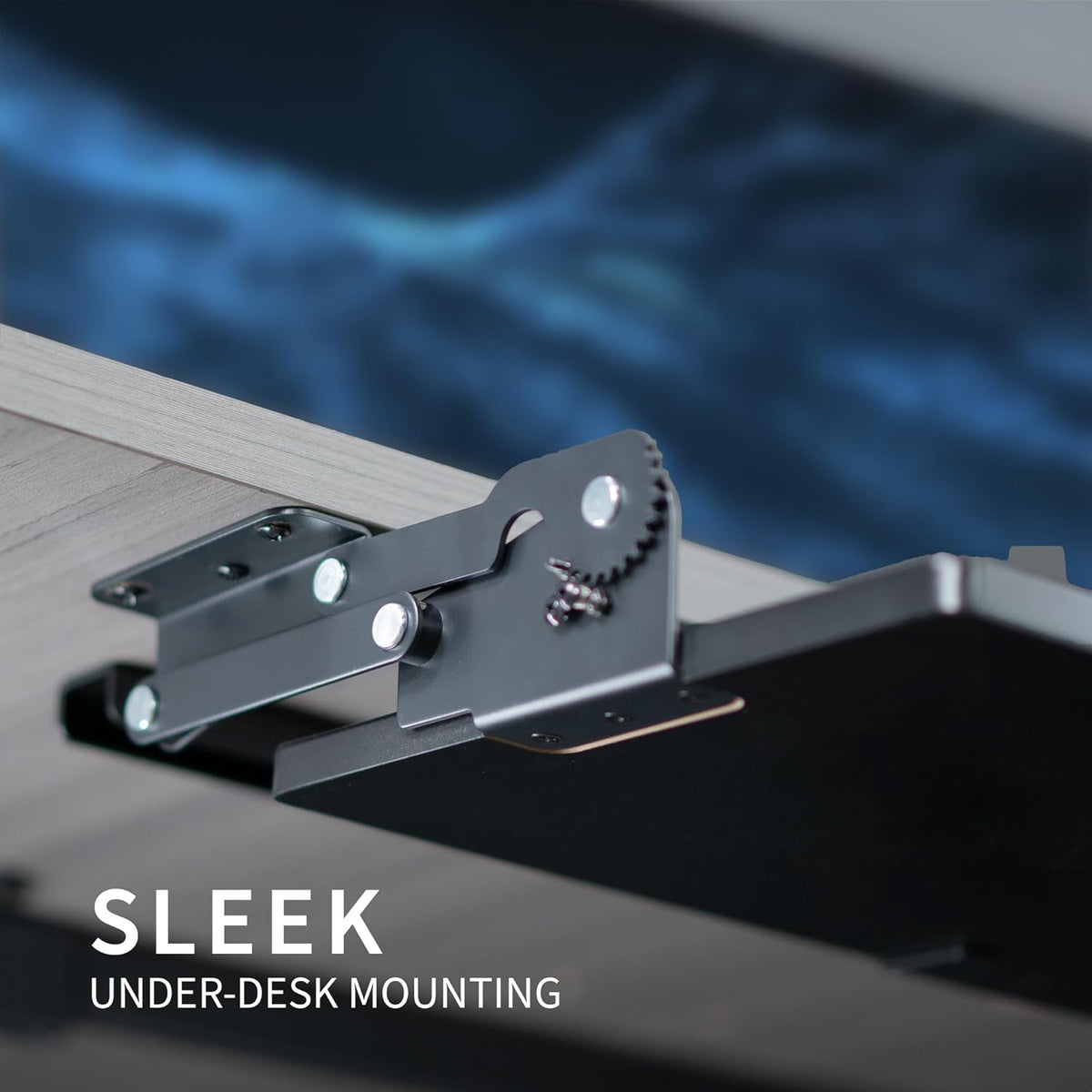 VIVO Black Under Desk 27 x 11 in Adjustable Keyboard Tray, MOUNT-KB08S