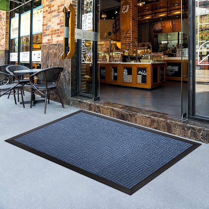 Mibao Front Door Mat, Heavy Duty Durable Welcome Mat