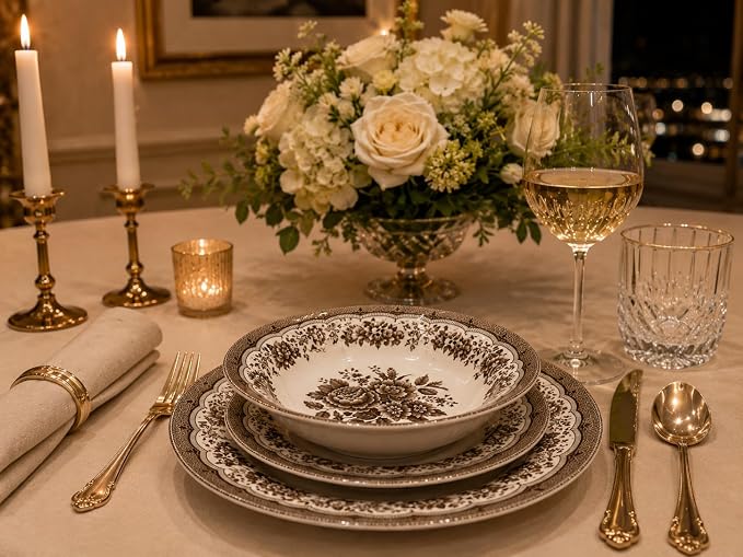 12-Piece Porcelain Dinnerware Set