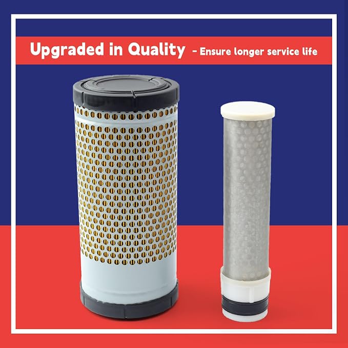 10400511200 19690531100 Inner and Outer Air Filter Element Combo Replacement
