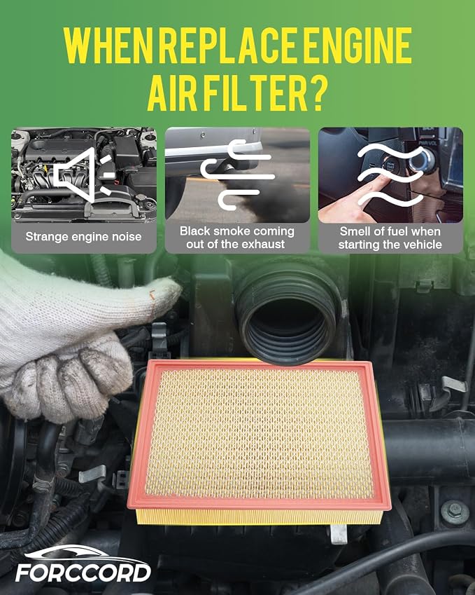2-Pack CA7440 Engine Air Filter Fits