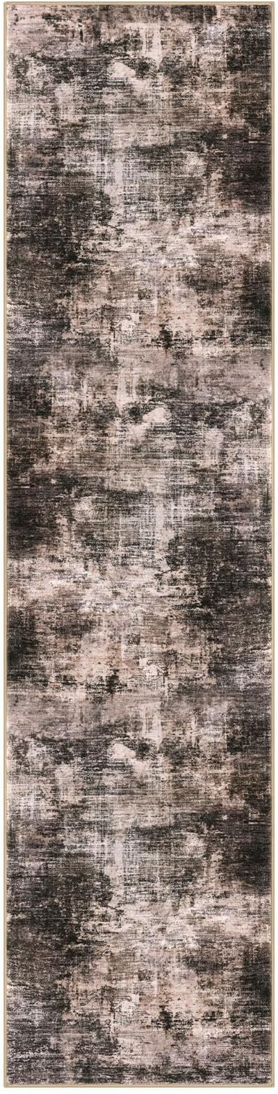 IOHOUZE Abstract Runner Rug 3x12 Ft Washable Runners