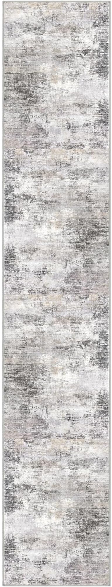 IOHOUZE Abstract Runner Rug 3x18 Ft Washable Runners