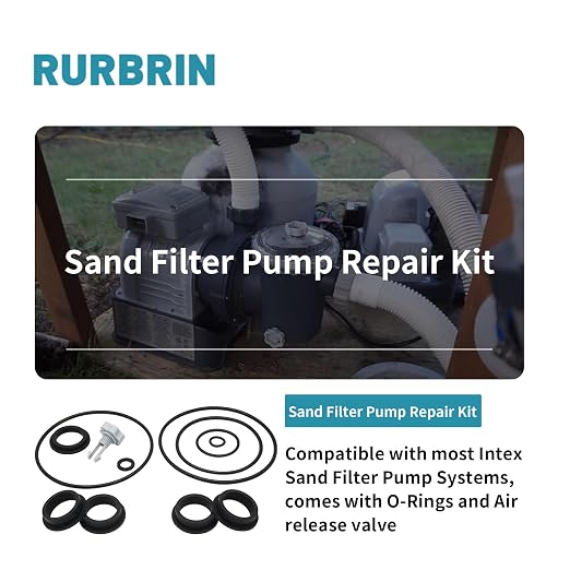 Sand Filter Pump Repair Set Compatible