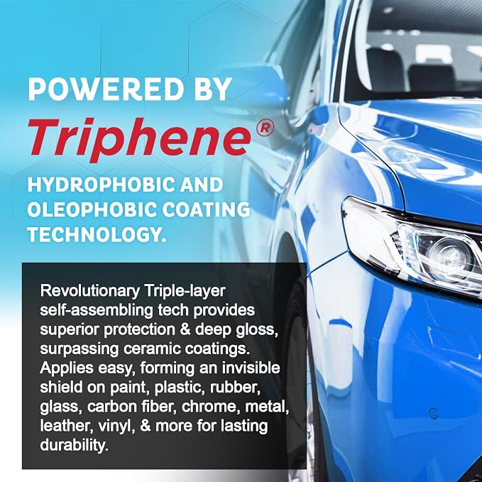 MAXLONE ™ Car Spray with Triphene® Technology, Quick Spray & Wipe Waterless