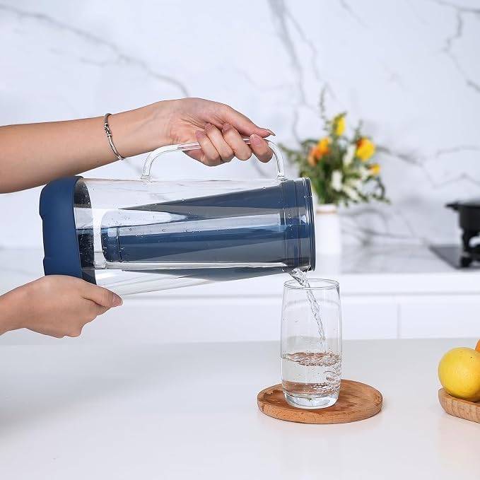GLACIER FRESH 7 Cup Purela Glass Water Pitcher