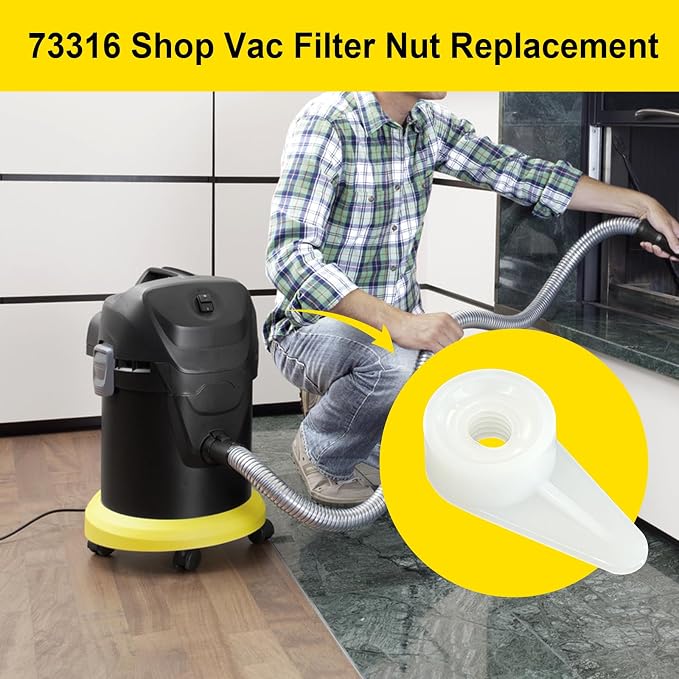 6 Pcs 73316 Shop Vac Filter Nut Replacement