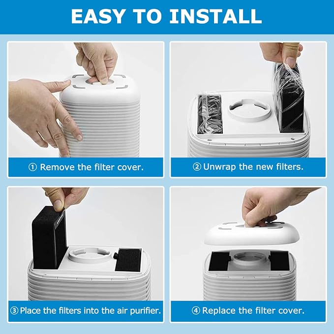 6 Pack LV-H128 Replacement Filter Compatible