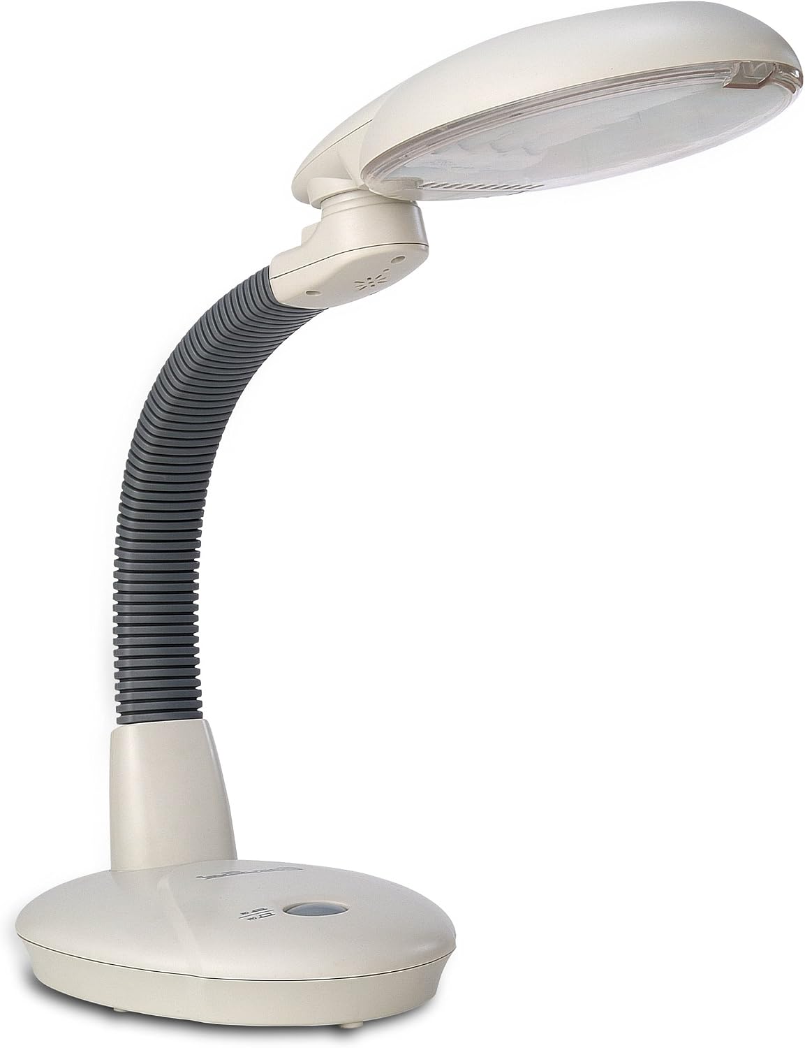 EasyEye Energy Saving Oval Shaped Desk Lamp with Ionzier, Gray