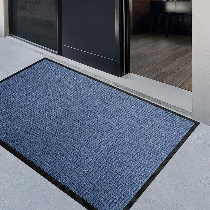 Mibao Front Door Mat, Heavy Duty Durable Welcome Mat