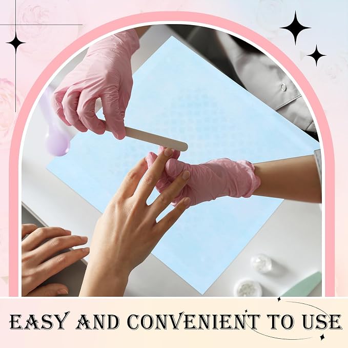 400 Sheets Nail Dust Collector Filter Paper Disposable Nail Dust Suction