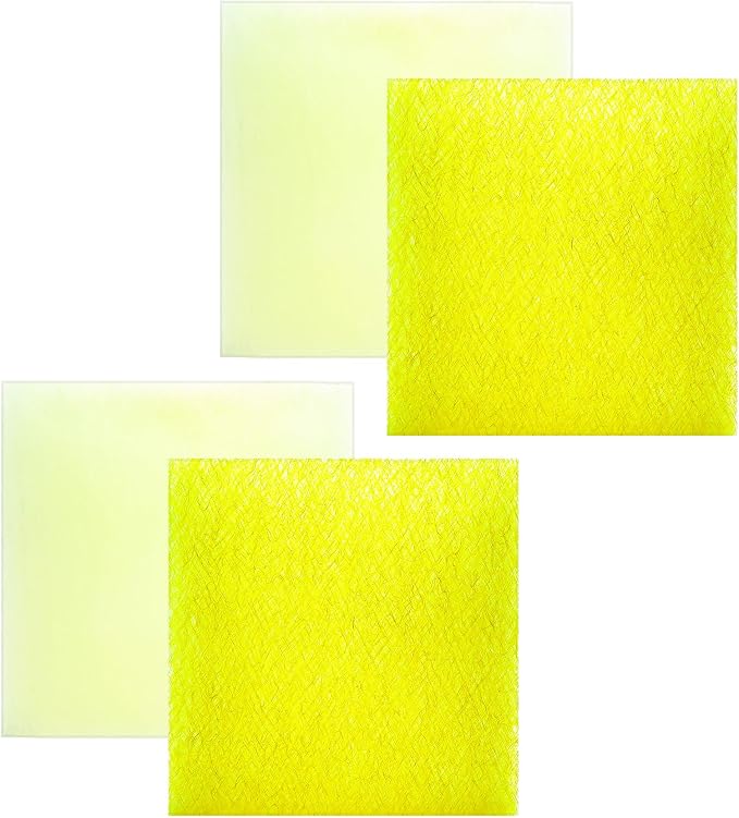 AUC Paint Booth Exhaust Filters, 22 Gram Fiberglass Paint Arrestors Pad