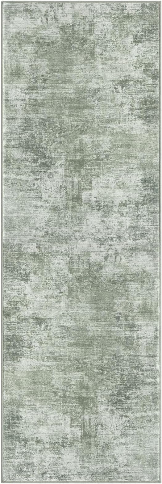 IOHOUZE Abstract Runner Rug 3x8 Ft Washable Runners