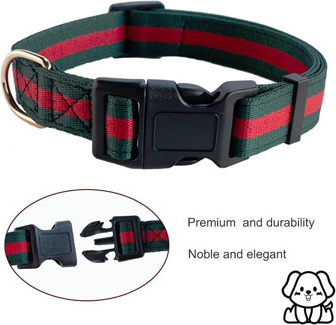 Premium Dog Collar,Safety and Durable Pet Collars,Luxury Fashion Dog Collar Gift for Puppy Small Dogs