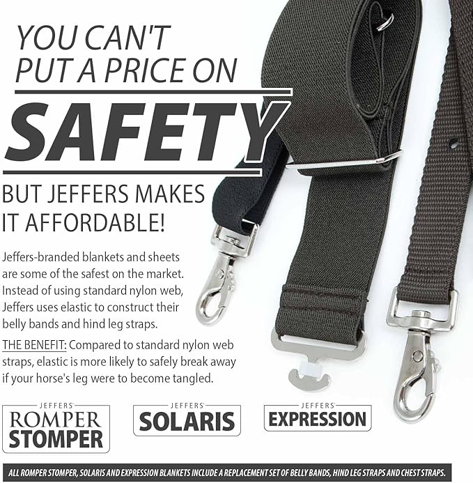 Jeffers Pony Poppins Solaris 1200 Denier Turnout Blanket Brown & Cream Plaid 42" - Waterproof, Breathable Horse Blanket with 0 gram Polyfill, No Insulation, Ideal Protection for Wind & Rain,