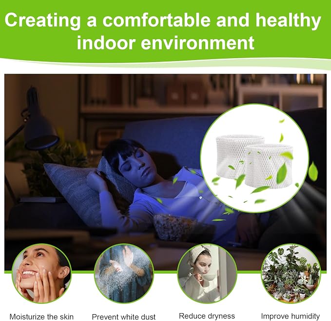 Humidifier Filter for Pelonis PSU10E1BB, PSU10E2FWW and PSU10E2FBB Compatible