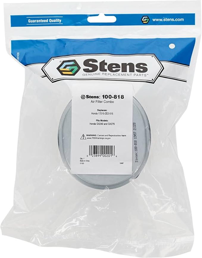 Stens Air Filter Combo 100-818 Compatible