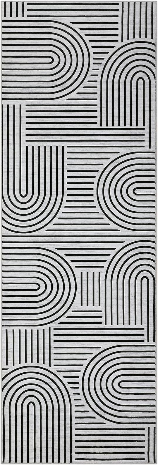 ROYHOME Modern Rug 2.5x8 Runners