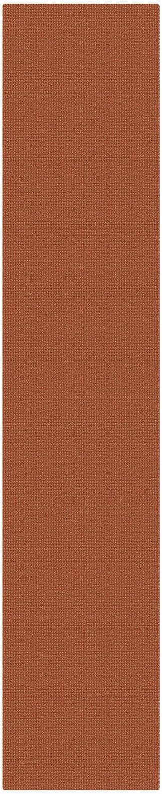 KOZYFLY Orange Runners Rugs for Hallway 2x10, Washable Runner Rug, Woven Non
