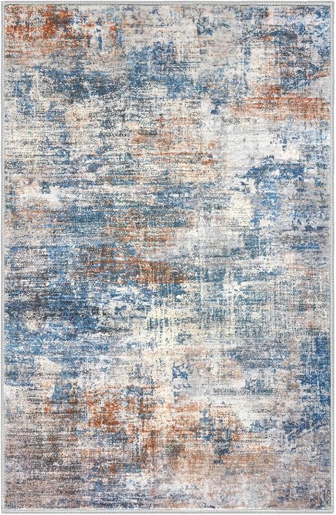 IOHOUZE Abstract Area Rugs 5x7 Ft Washable Rugs